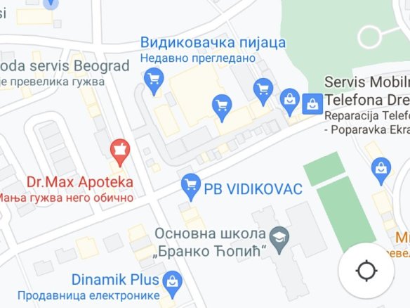 Izdaje se lokal od 45m2 na platou na pijaci Vidikovac