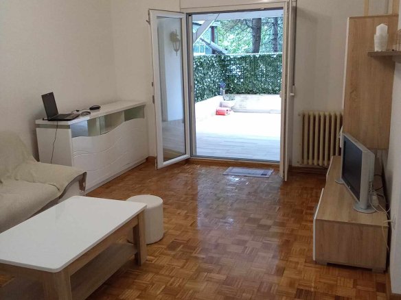Selling 4.0 flat Vracar Belgrade huge terrace glass winter house renovated furnished tenanted property Large 3 bedroom apartment on Mitropolita Stratimirovica Street, 101m2, VPR/4, 25m2 terrace, central heating radiators, two inverter air conditioners. Equipment, appliances, furniture are new, some still on manufacturers guarantee. https://www.youtube.com/watch?v=MTchK6lyAjk https://www.youtube.com/channel/UCWpgOcMZNbZWZ_JYODjOefA The modern building from 2009 with underground parking, adjusted for oversized cars. Can serve as a business space, co-working office. The apartment is located on the high ground floor, on top of garages on the ground floor, with view of neighbouring gardens and yard trees. All rooms oriented on South. Each room has exit through glass double size doors to the terrace, with Sun shining to terrace all day. Two air conditioning inverter units with heater. Bright, freshly white painted, fully furnished and fully equipped. By the owner. Infostan 12000 dinars. Yearly property tax is 35000 dinars Apartment is 280 cm high and consists of: – kitchen 7 m2 half-enclosed, fully equipped with 320 litres fridge-freezer – 2 bedrooms with build-in full wall wardrobes, double beds. – bathroom with shower cabin, with 8 kg washing and drying machines. Separate WC. – living room 15 m2 with dining table for up to 6, – large terrace of 25m² converted to glass winter house, with stationary powerful gas barbecue grill as an alternative kitchen, with gas fireplace for all year round habitation. Metal entrance door with 2 high security digital locks, intercom. Security cameras at house entrance, corridors. Any kind of pets are allowed, ample space for all creatures. The building is of high construction quality. The outer insulation by mineral wool. It’s cool summertime and warm wintertime. Small shopping centre, post office, banks, bakery, Maxi, green market, service shops, cafes, pubs, bars, oriental eateries, restaurants, fitness centres, medical clinics, public, private and international kindergartens, schools are within walking distance. Friendly and peaceful neighbours. Payment in cryptocurrencies is welcome. Viewing possible by video call on whatsapp, viber, telegram. Contakt: Gosa 00381654635963, flat.sale.vracar@gmail.com Thank you for your kind attention. Jan, Vlasnik Close to many parks with playgrounds – Theatre Park Позоришни парк, Plato Athletic park with basketball court and playground, Slavujev potok Nightingale Creek Park with Дечије игралиште “Славујев поток”, Peti Parkić Пети Паркић Park with Igralište za decu Playground, Hram Save Park, Karadjordjev Park with Park za Pse, Park Milutina Milankovica with Dog Park, Veterinarski Park, Cuburski Park with Dzekov Park for Dogs, Neimarski Parkic, Sumice Park with Park za Pse, Park Mihaila Djurica, Park Cirila i Metodija, Tasmajdan Recreational Area with Park za Pse, Park Krunski Venac, Hospital Park, Doctor Subotic Park, Miticeva Rupa Park. Manjez Sculpture Park. Just minutes to Sports Centre Vracar, Djeram Green Market, National Library of Serbia Народна библиотека Србије on Skerliceva Street, Nicola Tesle Museum on Krunska Street Kalenic Green Market Pijaca on Maxima Gorkogo and Njegoseva Street, Palace of Science Museum Palata Nauke on Kralja Milana, Ethnographic Museum Етнографски музеј Serbian culture on Studentski Trg, Kalemagdan massive park with Zoo and Art, Belgrade Fortress with tennis courts, Flover Market Cvetni Trg, Museum of Science Technology Музеј науке и технике on Skenderbegova Street. PARK BLOCK SLAVIJA The park is located in the municipality of Vračar. It is bordered by Kralja Milana, Njegoševa, Kralja Milutin and Beogradska streets. In its immediate vicinity are Slavija Square and Manjež Park. The park has a children’s playground, deciduous and coniferous trees and a solar charger for mobile phones. The park was founded in 2000. This area is known among Belgraders as “Mitićeva rupa”. The current Slavija Park Block is a gathering place for many fellow citizens who enjoy nature, walking, or even children’s furniture. The park has two children’s playgrounds that were renovated in 2017. THE ČUBURA PARK is a public city park located in Belgrade, situated in the municipality of Vračar. It is located in close proximity to Craft Center and is bordered by the streets Mamkima Gorkog, Orlovića Pavla, Cara Nikolaja II, and Čuburska ulica. The park covers an area of 7 hectares. Within the park, there are three children’s playgrounds, a seasonal amusement park, a dog park, a skate park, a basketball court, and a restaurant. In May 2009, a monument to Petar Kočić was unveiled in the park. The conceptual design for the monument was financed by the Zavičajno društvo Zmijanje, while the casting of the monument was paid for by the city of Belgrade. The monument was created by the academic sculptor Dragoljub Dimitrijević, and the figure is made of cast bronze and stands 3.2 meters tall. It is located in the part of the park between the streets Cara Nikolaja II, Maksima Gorkog, Čuburska, and Šumatovačka street. A pedestrian path runs through the park https://beogradskipark.rs/en/parks/cuburski-park/ NEIMAR PARK Jelena Šantić Peace Park, better known as Neimarski Park, is a Belgrade park built in 1933. The area of the park is 0.67 hectares, and 106 specimens of deciduous and coniferous trees are distributed in this area. There are a total of 25 different species, eight of which are coniferous. In addition to walking paths and benches for rest, the park also has three children’s. grounds with props and one fountain