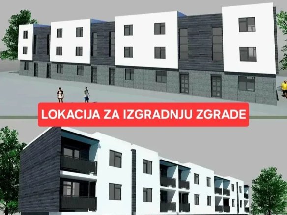 ZA KVADRATE Lokacija za zgradu Vrnjačka Banja