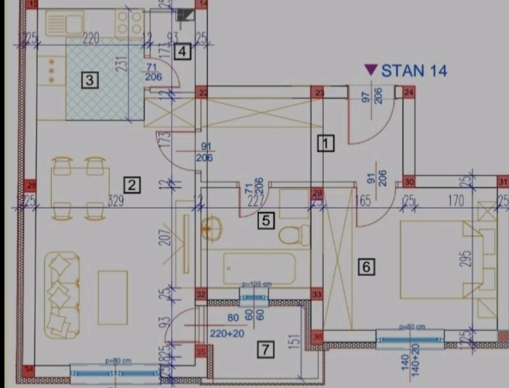 Opremljen stan u novogradnji (2024) – 49m² – Sombor (Toze Markovića)